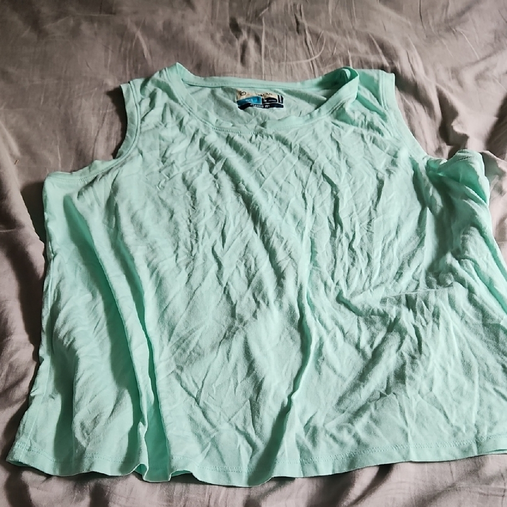 Mint Green Sleeveless Top
